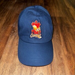 CONKER LOOT GAMING CRATE BASEBALL CAP HAT CONKERS BAD FUR DAY BLUE ADJUSTABLE